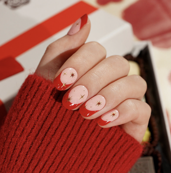 faux ongles autocollants french geeli house