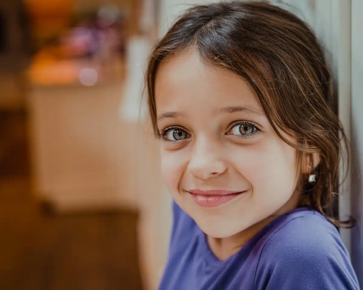 sourire éclatant