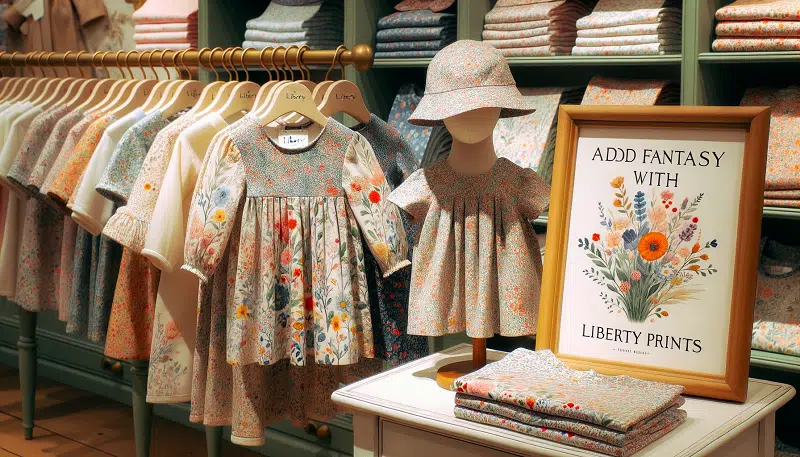 Les vêtements enfants en liberty : une touche de fantaisie dans leur garde-robe