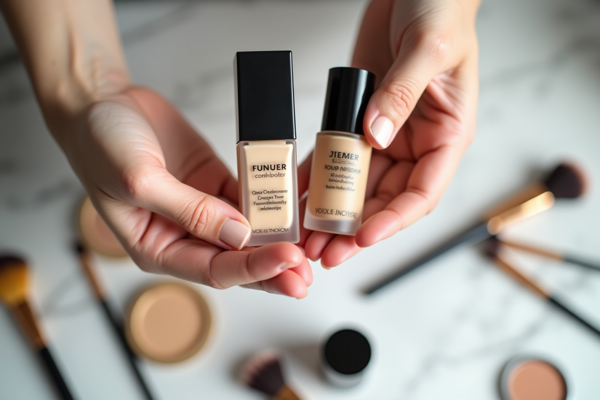 maquillage préparation