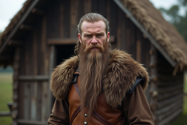 Barbes et tresses : l’élégance virile de la coiffure viking pour homme